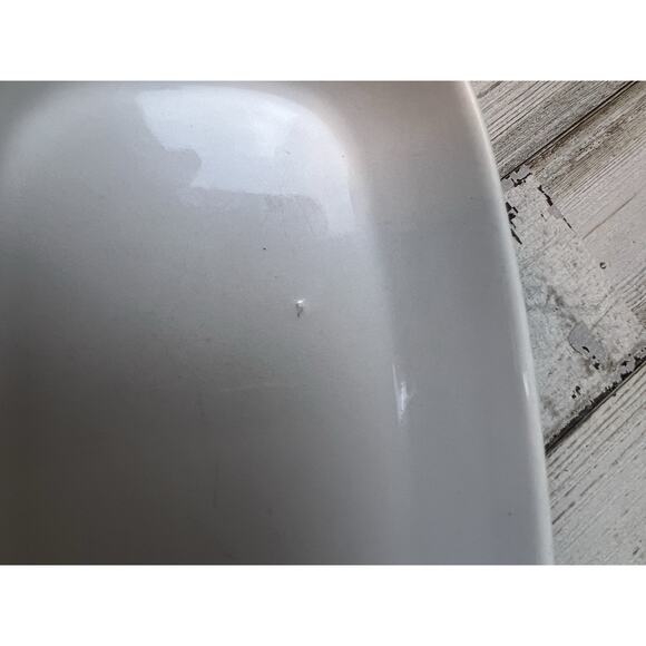 Lot of 5 Vtg Pfaltzgraff United & Delta Airline Service Dishes 7×5 White Ceramic - Picture 9 of 10